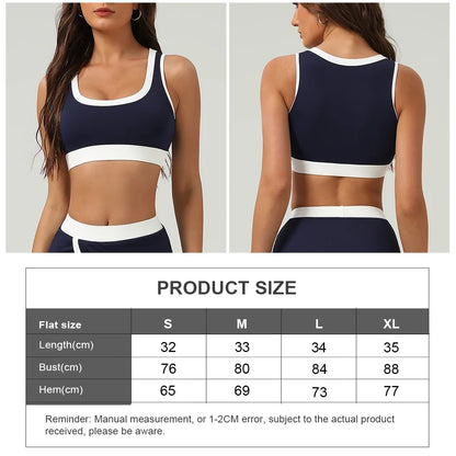 Women Elastic Fitness Padded Set