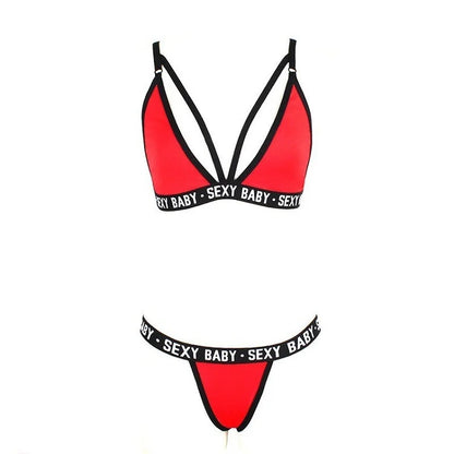 Three-Point Suit Women's Sports Underwear Set