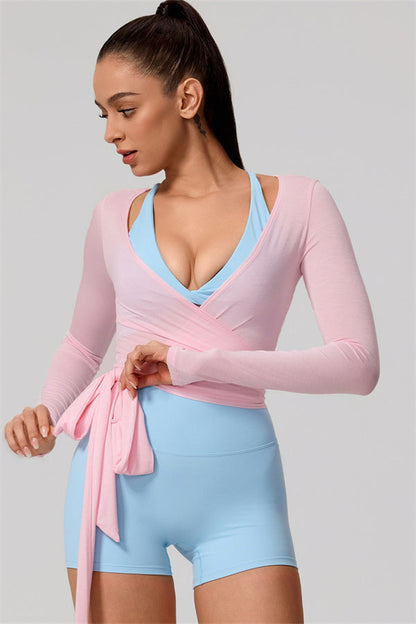 Long Sleeve Crop Top