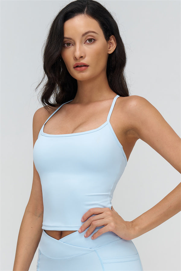 Crop Top + Leggings 2-Piece Set