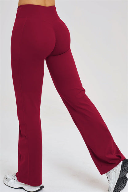 Zip Jacket + Flared Leggings 2-Piece Set