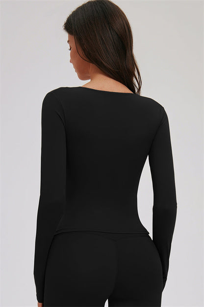 Long Sleeve Capri Leggings 2-Piece Set