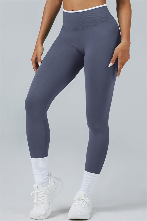 Long Sleeve + Crop Top Leggings 2-Piece Set