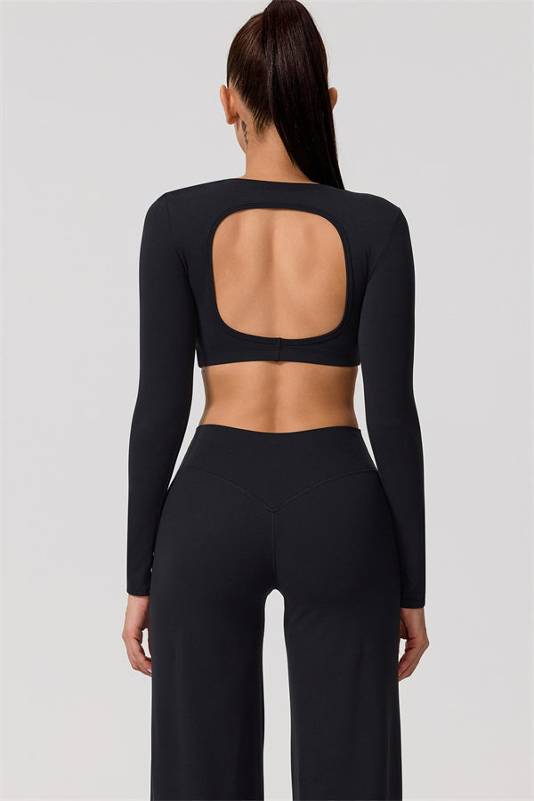 Long Sleeve Crop Top