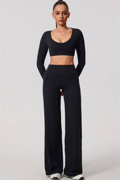 Long Sleeve Crop Top