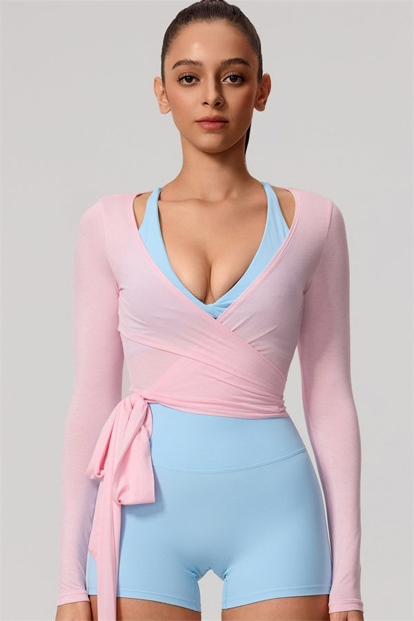 Long Sleeve Crop Top