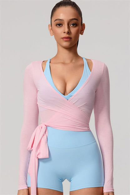 Long Sleeve Crop Top