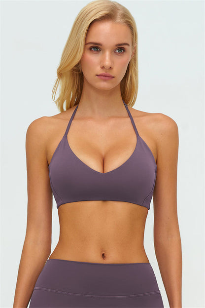 Sports Bra + New Straight Leg Pants 2-Piece Set