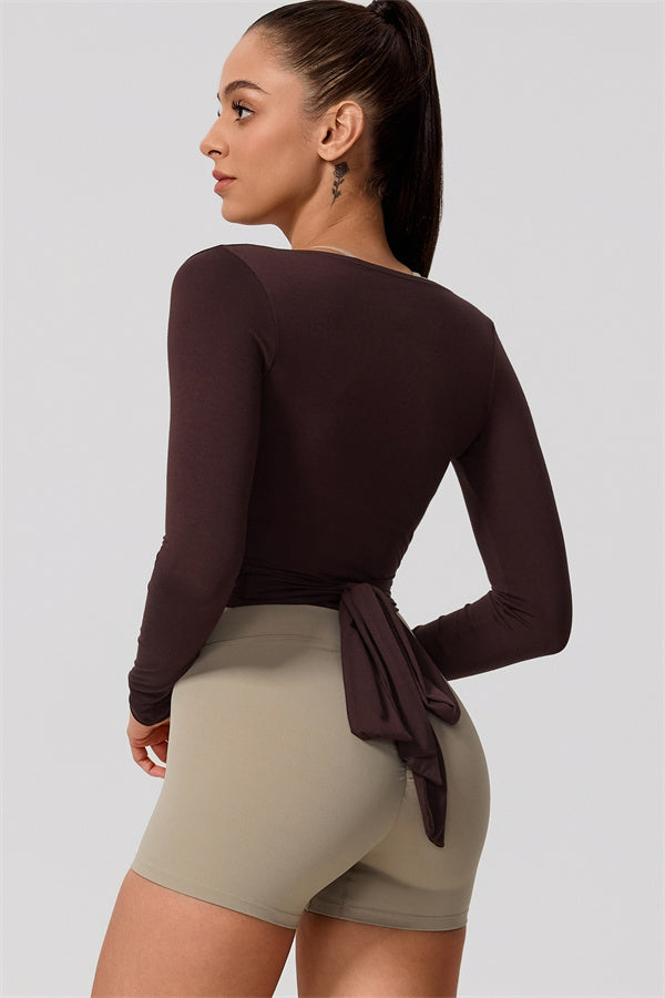 Long Sleeve Crop Top