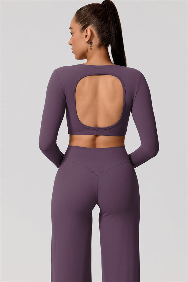 Long Sleeve Crop Top