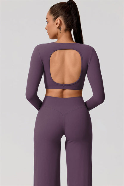 Long Sleeve Crop Top