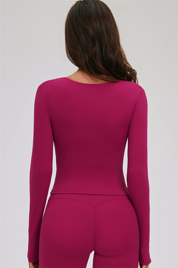 Long Sleeve Capri Leggings 2-Piece Set
