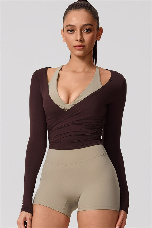 Long Sleeve Crop Top