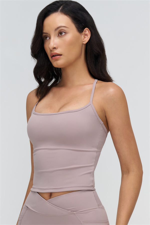 Crop Top + Leggings 2-Piece Set