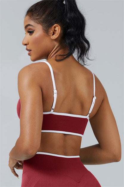 Sports Bra + Shorts 2-Piece Set