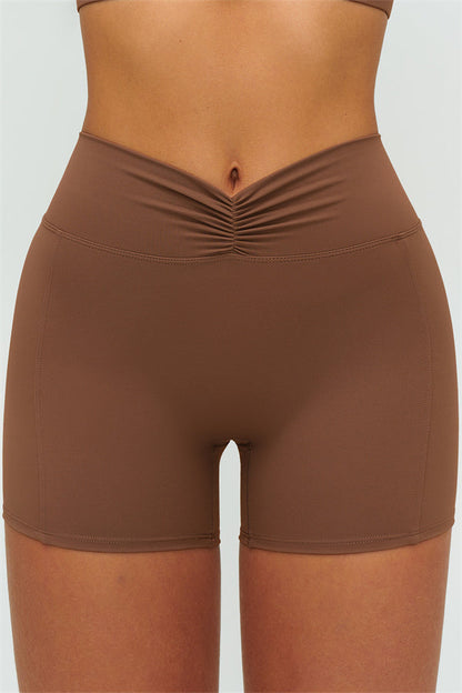 Y-Back Sports Bra Shorts 2-Piece Set
