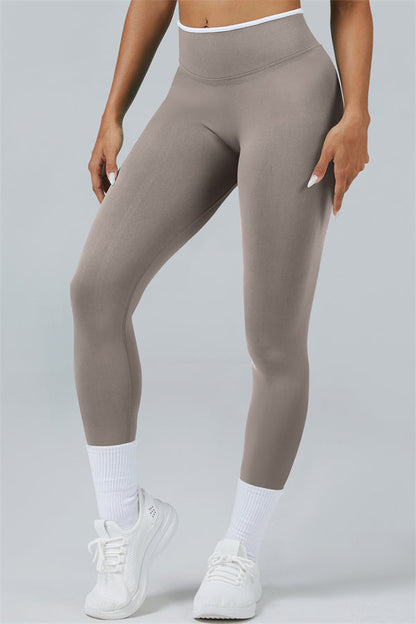 Long Sleeve + Crop Top Leggings 2-Piece Set