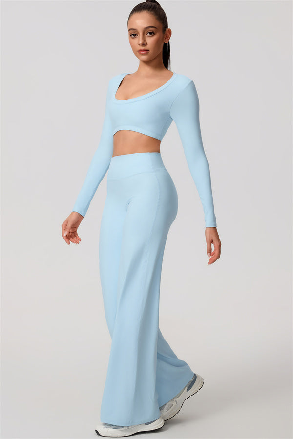 Long Sleeve Crop Top