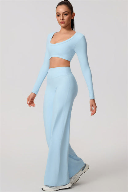 Long Sleeve Crop Top