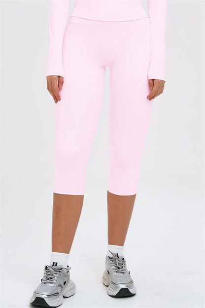Long Sleeve Capri Leggings 2-Piece Set