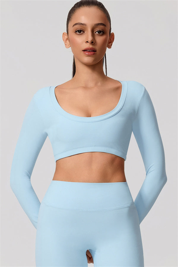 Long Sleeve Crop Top