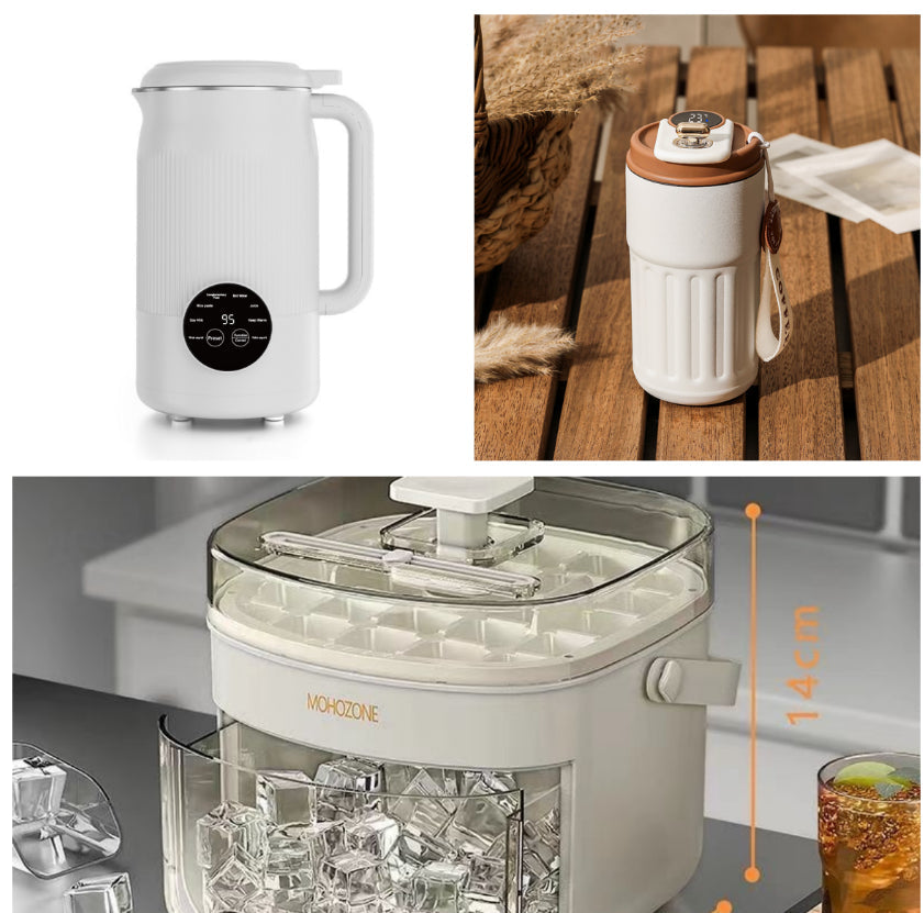 Smart Digital Thermal Bottle Portable Coffee Mug -Stainless Steel