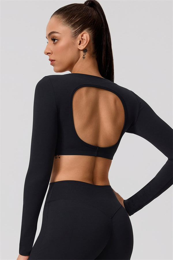Long Sleeve Crop Top
