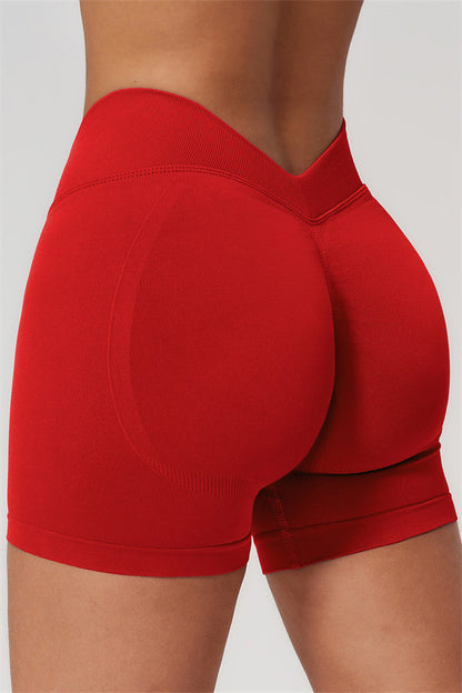 One-Shoulder Sports Bra Shorts 2-Piece Set