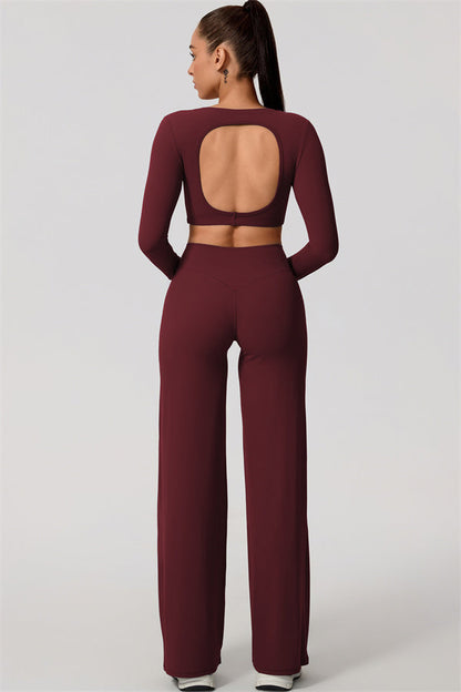 Long Sleeve Crop Top