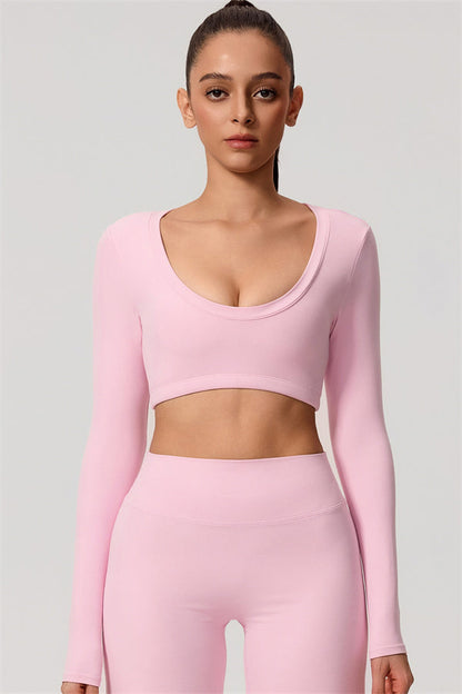 Long Sleeve Crop Top