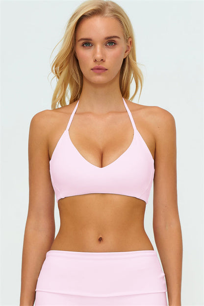 Sports Bra + New Straight Leg Pants 2-Piece Set