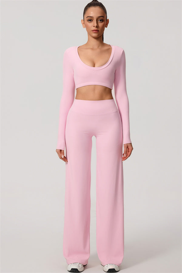 Long Sleeve Crop Top