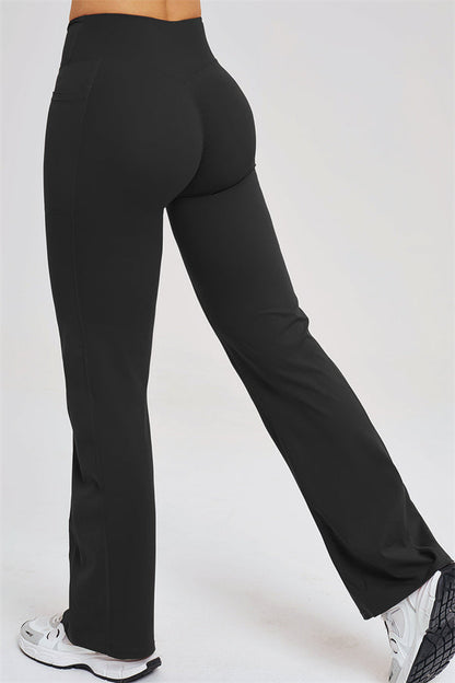 Zip Jacket + Flared Leggings 2-Piece Set