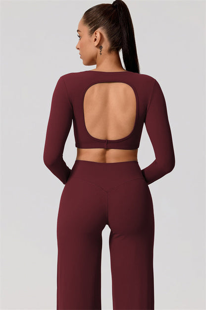 Long Sleeve Crop Top