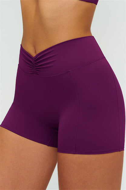 Y-Back Sports Bra Shorts 2-Piece Set