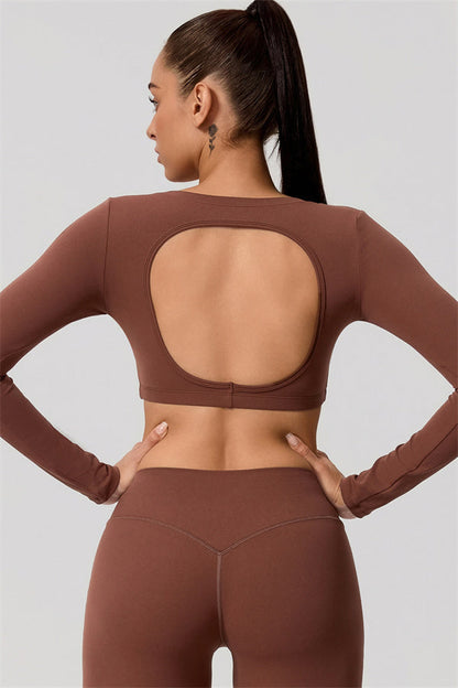 Long Sleeve Crop Top
