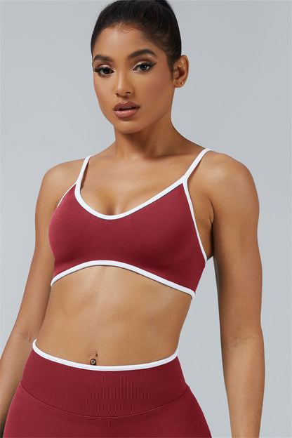 Sports Bra + Shorts 2-Piece Set