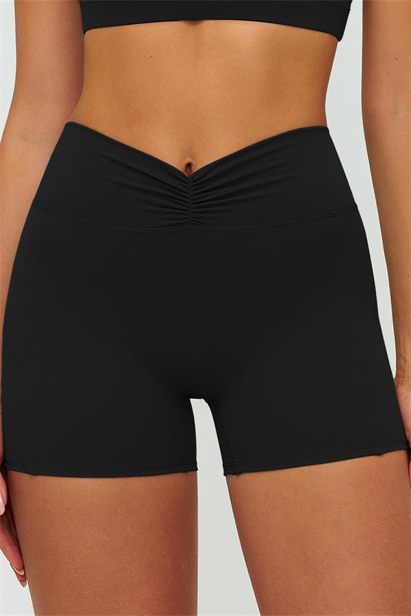 Y-Back Sports Bra Shorts 2-Piece Set
