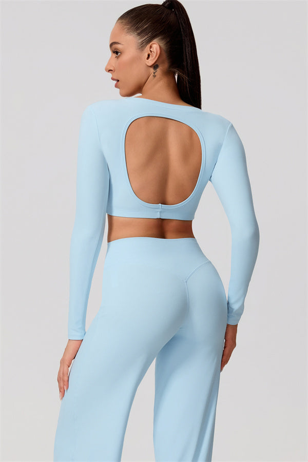 Long Sleeve Crop Top