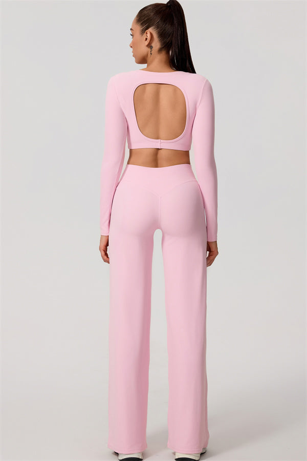 Long Sleeve Crop Top