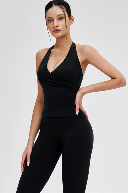 Crop Top + Leggings 2-Piece Set