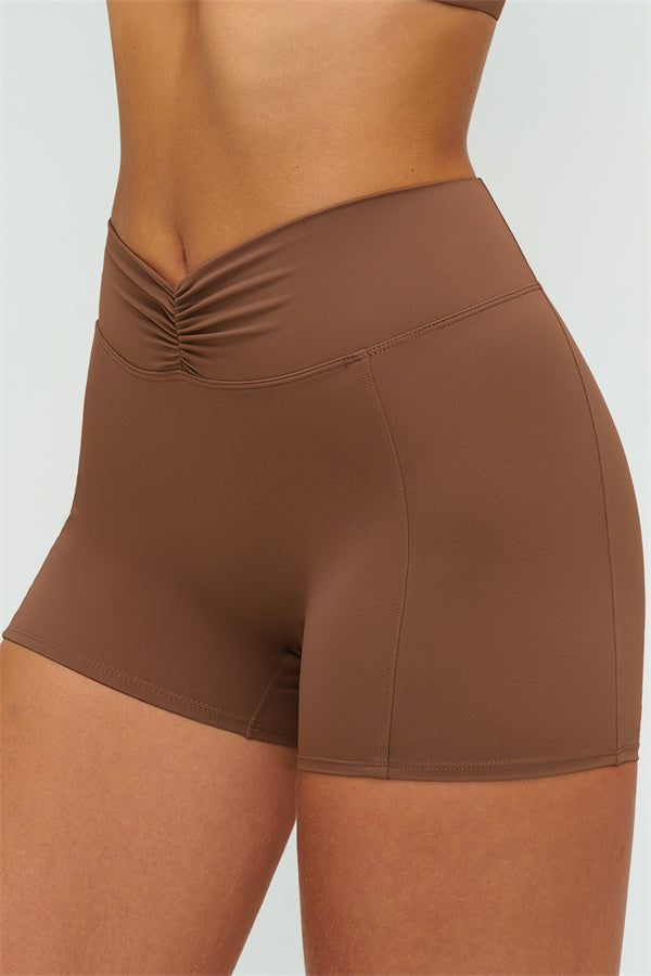 Y-Back Sports Bra Shorts 2-Piece Set