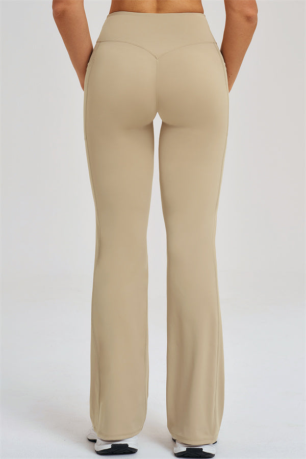 Zip Jacket + Flared Leggings 2-Piece Set