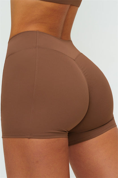 Y-Back Sports Bra Shorts 2-Piece Set