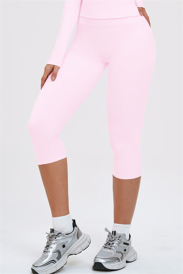 Long Sleeve Capri Leggings 2-Piece Set