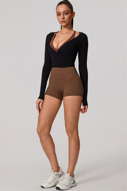 Long Sleeve Crop Top