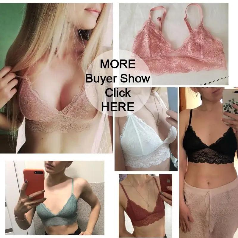Underwear + Unlined Lace Lingerie Bras