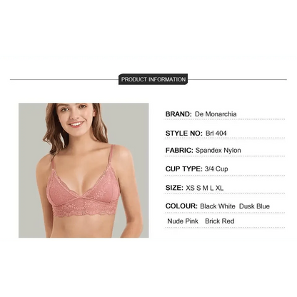 Underwear + Unlined Lace Lingerie Bras