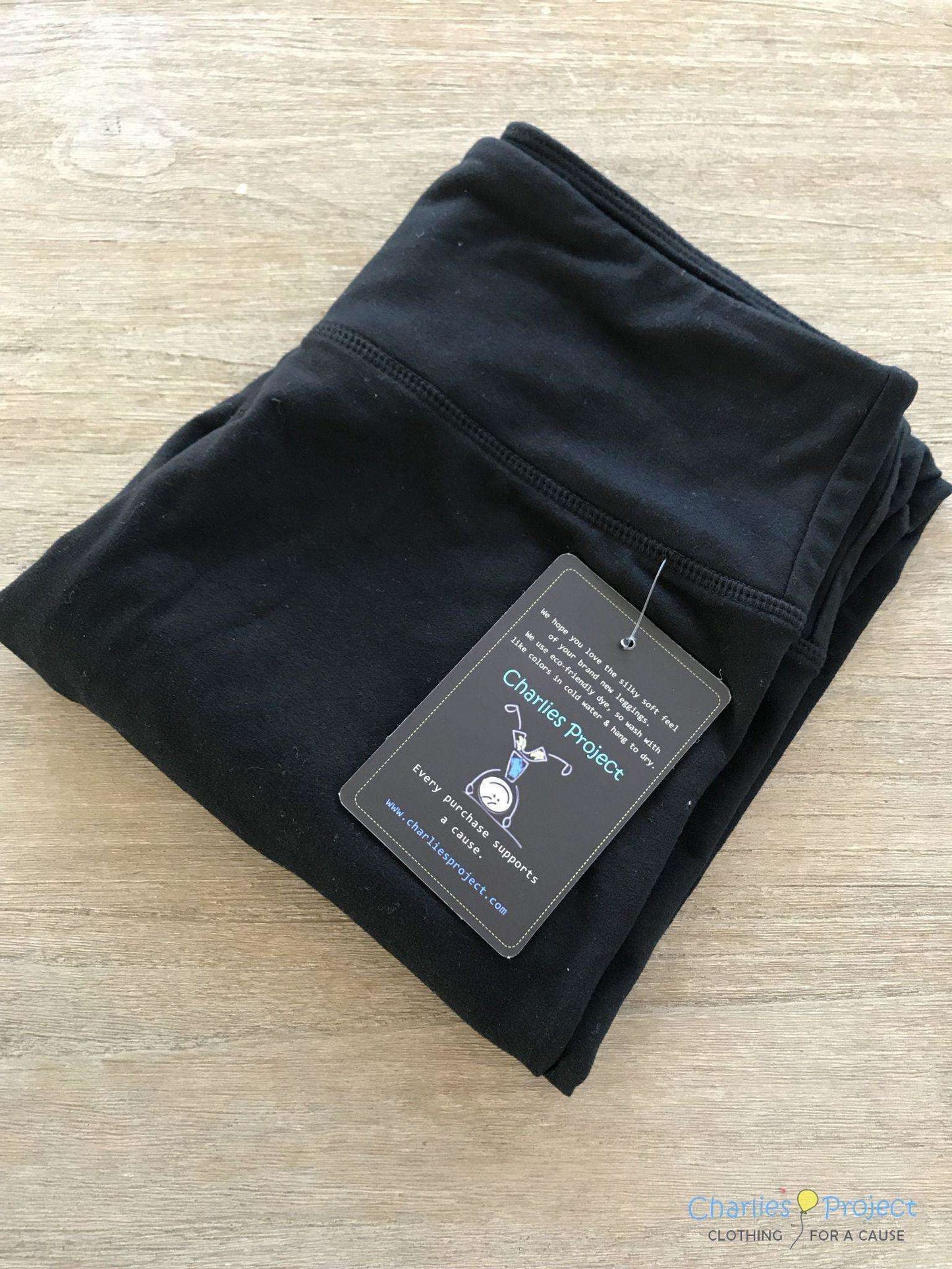 Soft Black Adult & Kids Regular Length Soft Leggings