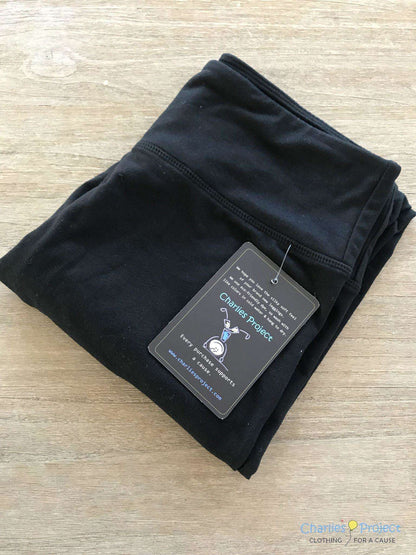 Soft Black Adult & Kids Regular Length Soft Leggings